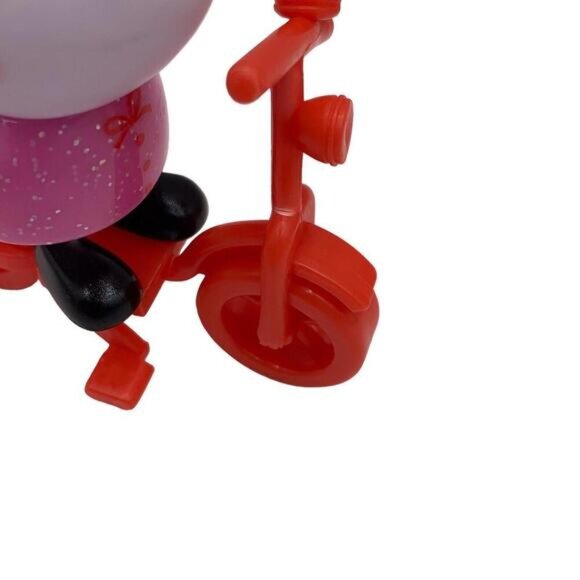 Peppa Pig & Friends 4 Figure Fun Playset Art Easel & Bike Peppa Suzy & Mummy - Picture 5 of 7